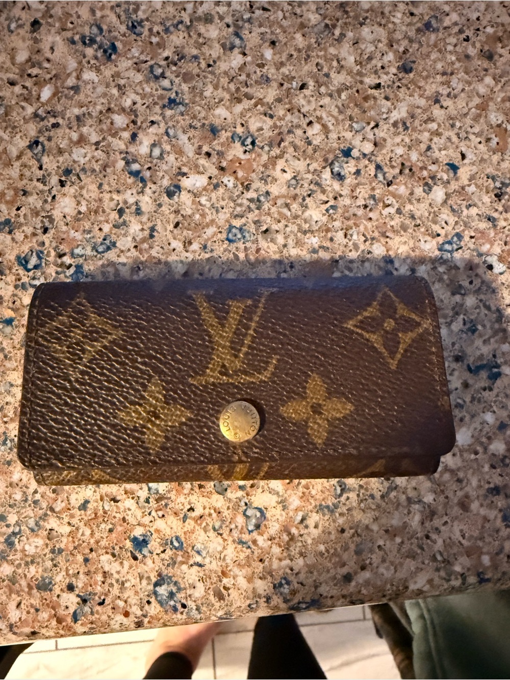 Louis Vuitton Monogram Canvas Brown Key/Accessory Holder